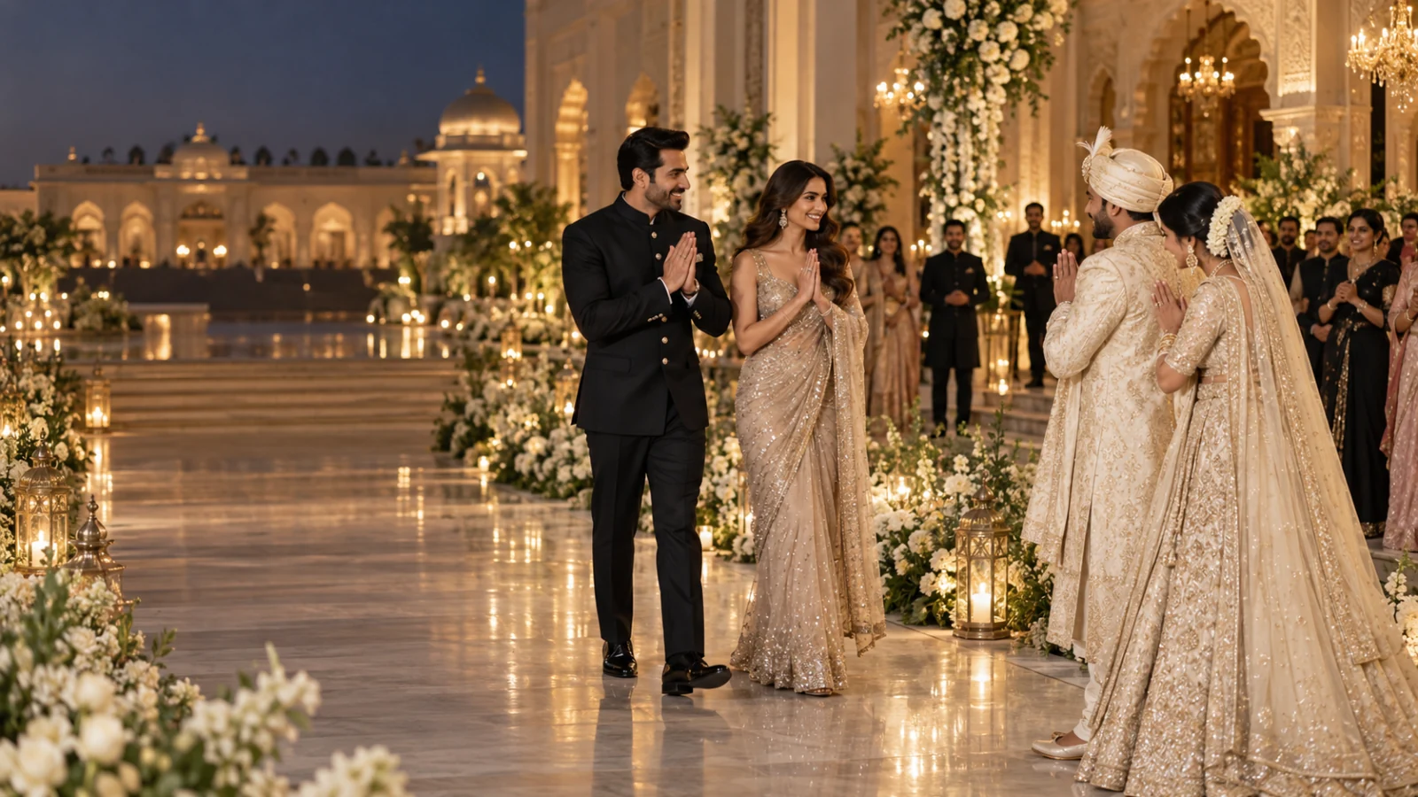 Illustrative Indian wedding artist appearance